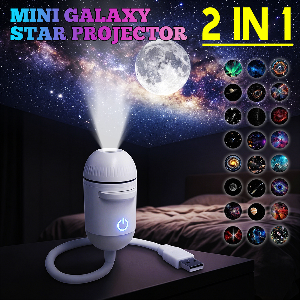 Galaxy Projector USB Night Lig - Planetarium Projector Home avaliação e preço
