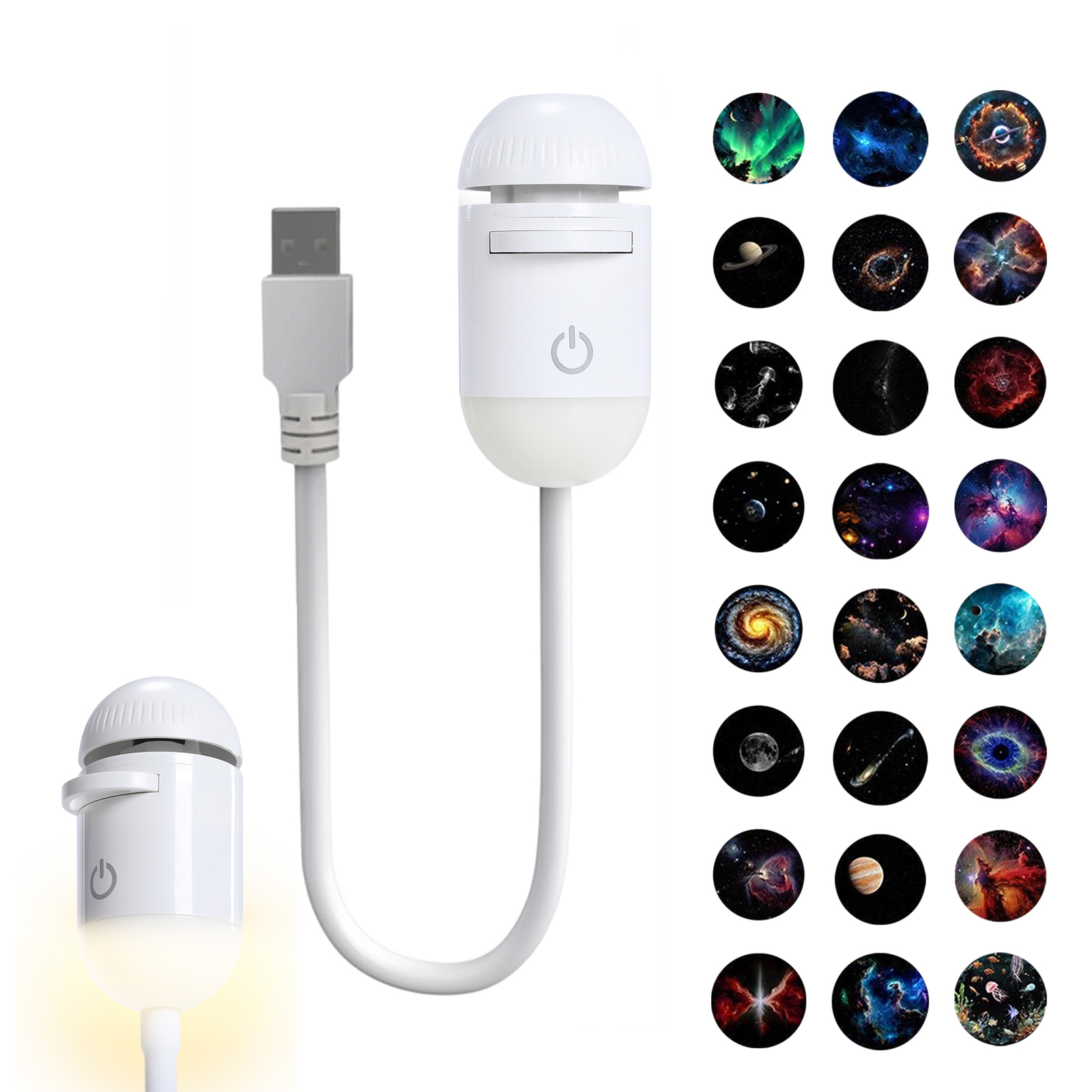 Galaxy Projector USB Night Lig - Planetarium Projector Home avaliação e preço
